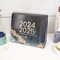 bloom daily planners 2024-2025 18 Month Standing Flip Desk Calendar, 8" x 10", Watercolor